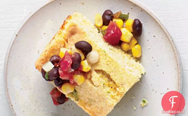Salsa di mais e fagioli neri