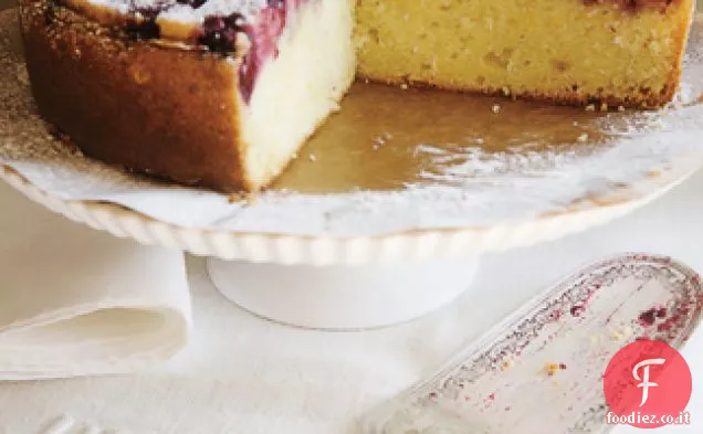 Torta al latticello di more