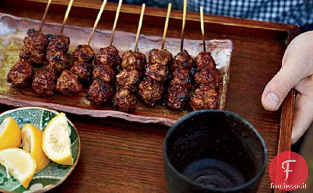 Pollo-Polpetta Yakitori