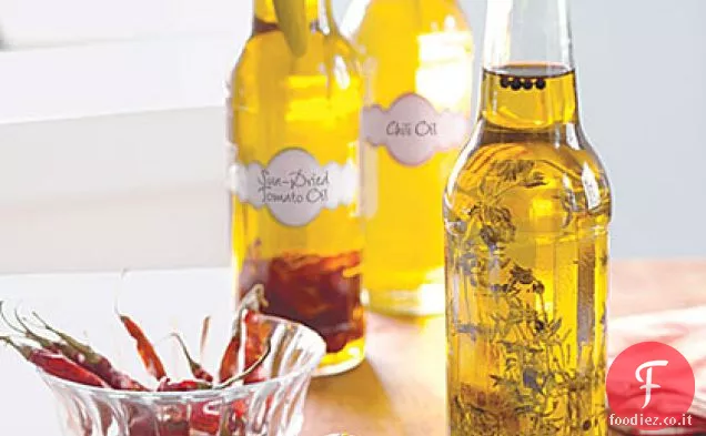 Olio di pomodoro essiccato al sole