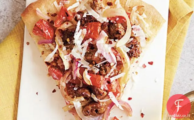 Pizza alla Salsiccia