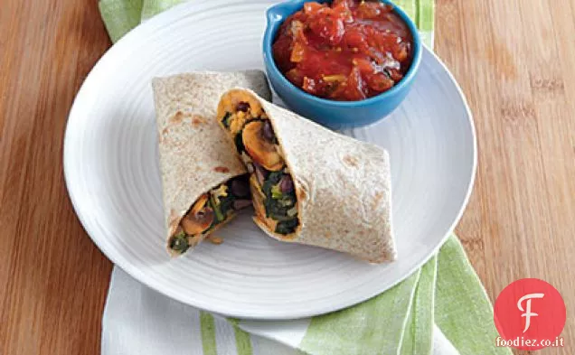 Burrito vegetariano
