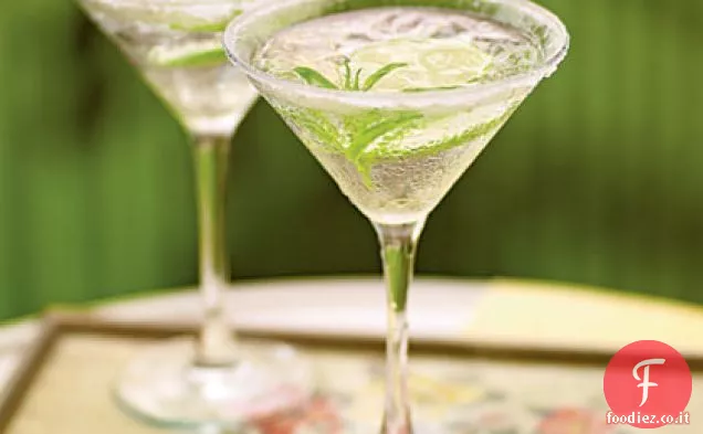 Cocktail di gimlet di verbena al limone