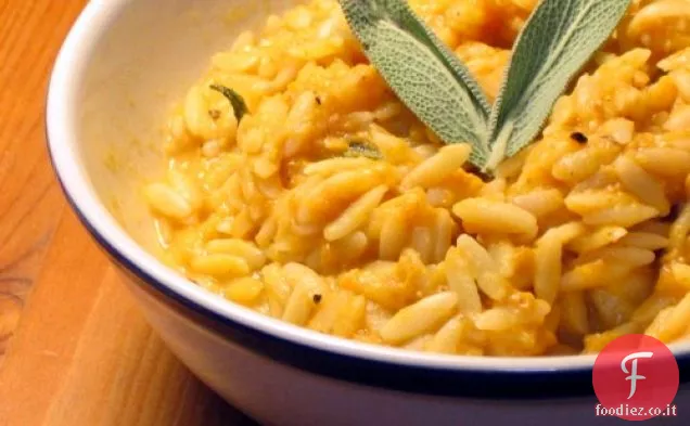 Zucca Orzo con Salvia