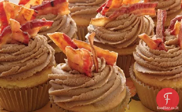 Cupcakes al bacon d'acero