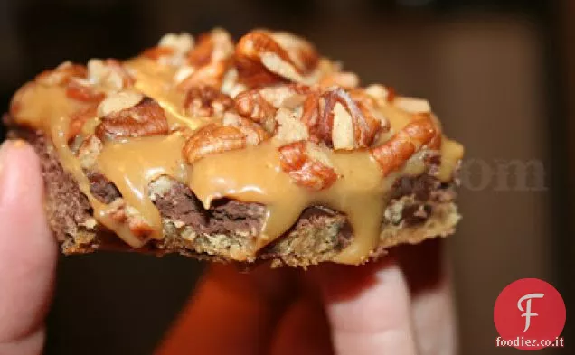 Barrette al cioccolato con gocce di cioccolato Caramello