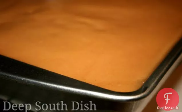 Glassa di burro di arachidi bollito vecchio stile