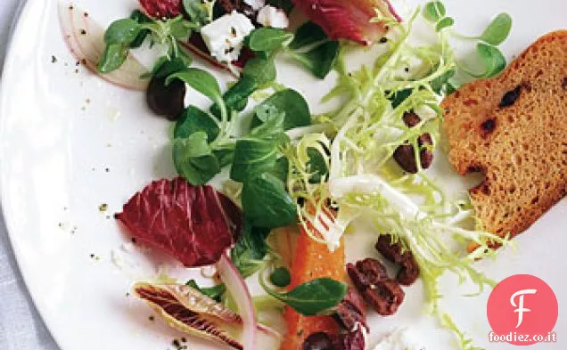 Insalata di Radicchio con Arance e Olive