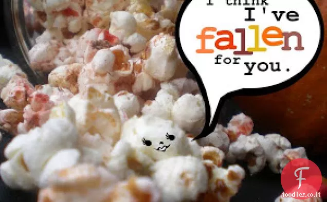 Popcorn di spezie di zucca