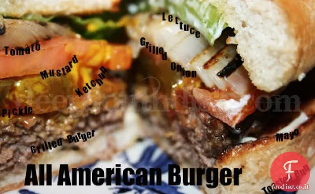 Tutti gli hamburger americani