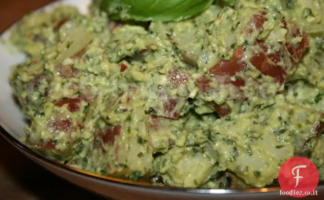 Insalata di patate al pesto cremoso