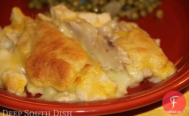 Pollo e gnocco Cuocere casseruola