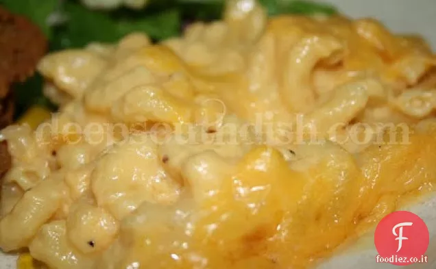 Maccheroni al forno e formaggio