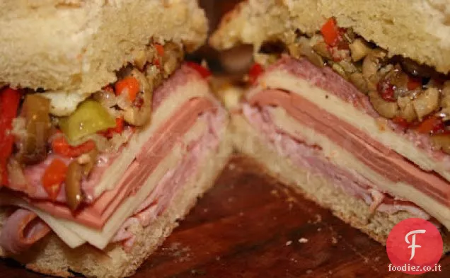 Muffuletta stile New Orleans