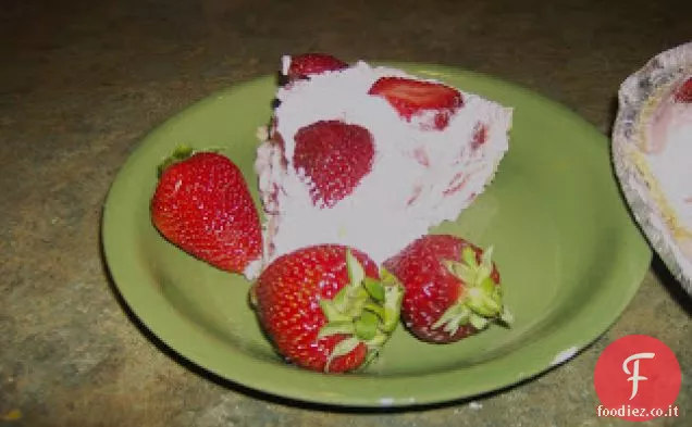 Frozen Yogurt Torta di fragole