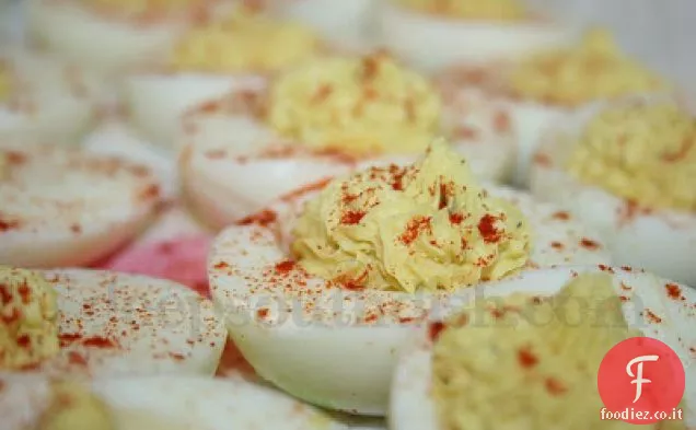 Uova alla diavola del Sud tradizionali