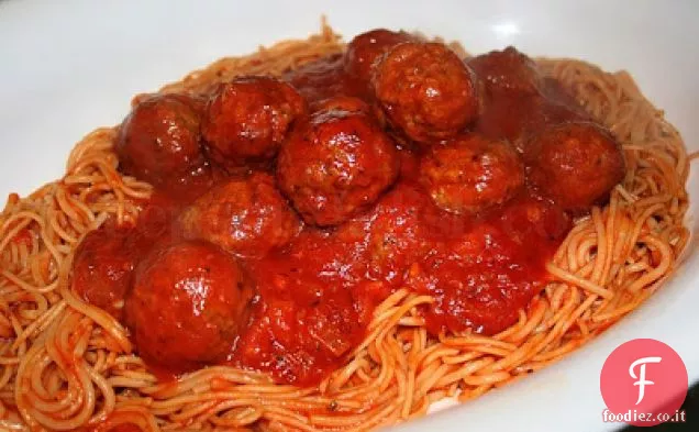 Salsa di spaghetti semi-fatta in casa facile