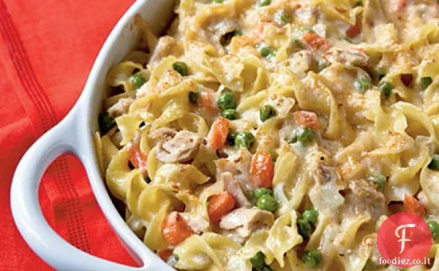 Casseruola di noodle di tonno