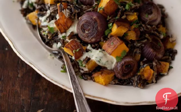 Ricetta insalata di zucca arrosto