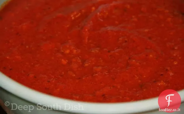 Spaghetti al pomodoro fresco fatti in casa Ragù di carne