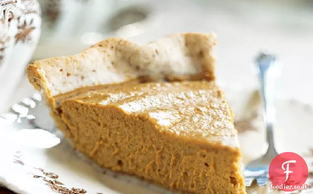 Torta di zucca con crosta di pasta pecan