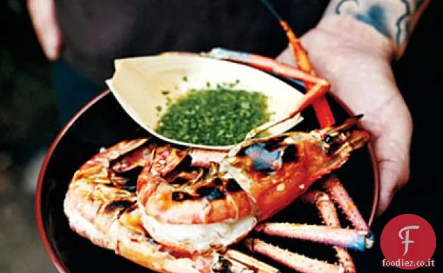 Gamberetti jumbo alla griglia