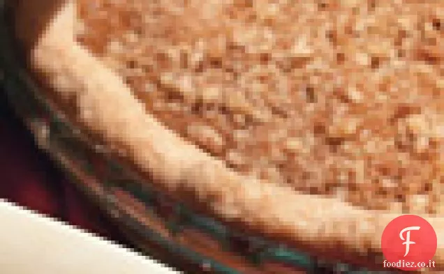 Torta di zucca con zucchero di canna-Noce Topping