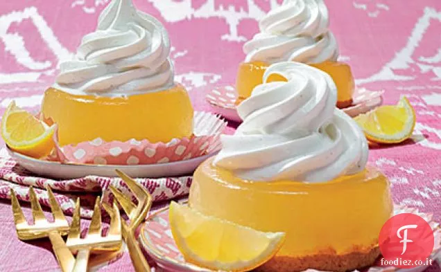 Cupcakes al limone con glassa alla lavanda
