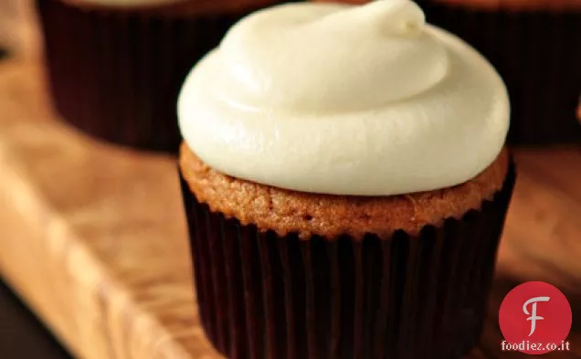 Cupcakes di spezie di zucca
