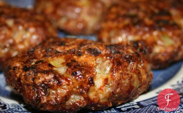 Hamburger di maiale e gamberetti Cajun