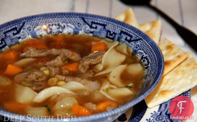 Zuppa di manzo di verdure del sud