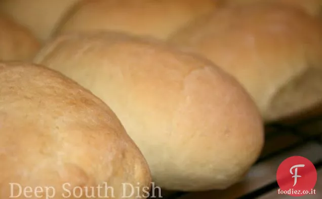 Panini fatti in casa con pistolette