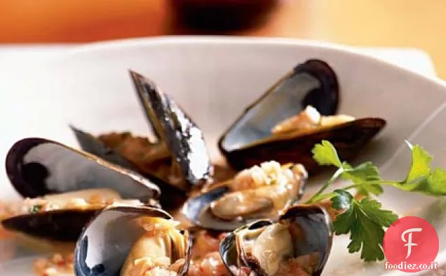 Cozze in stile tailandese con zenzero sottaceto