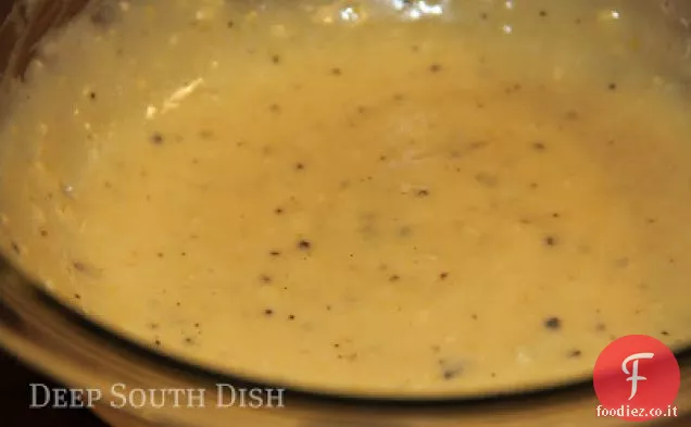 Piccante Miele Senape Salsa di immersione