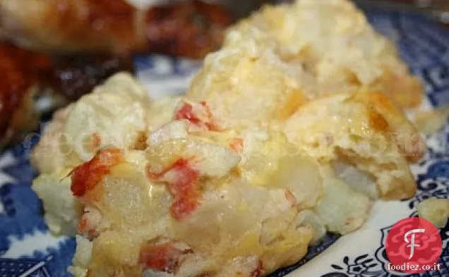 Casseruola di patate con arresto per camion Velveeta