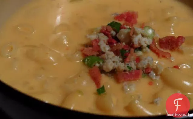 Zuppa di maccheroni e formaggio