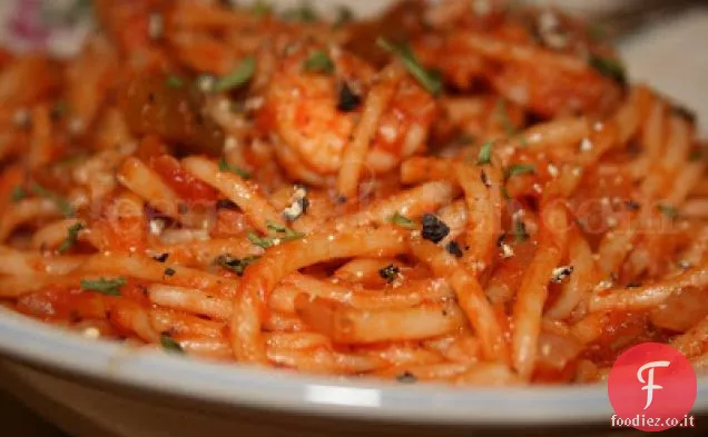 Spaghetti di gamberetti