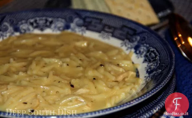 Facile pollo e tagliatelle
