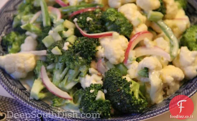 Insalata di broccoli e cavolfiori