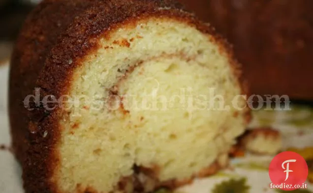 Torta di caffè panna acida