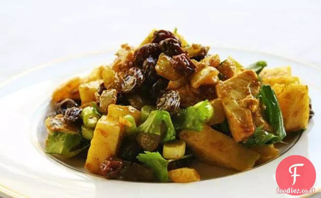 Insalata di pollo al curry