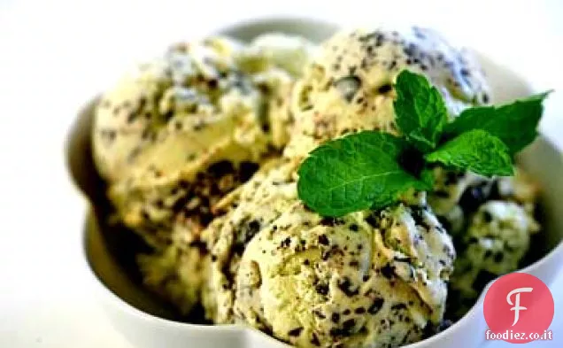 Gelato al cioccolato alla menta