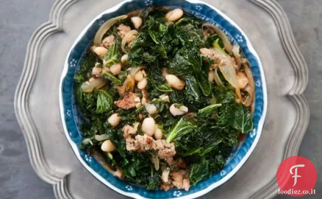 Cavolo Nero con Salsiccia e Fagioli Bianchi