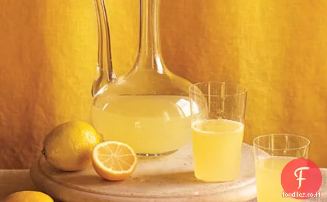 Cocktail frizzante al limone Meyer