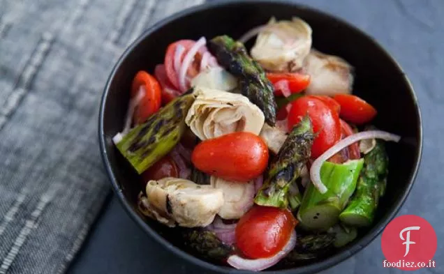 Insalata di asparagi e carciofi