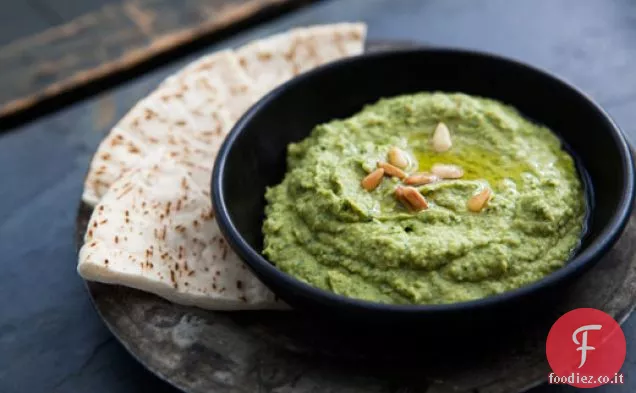 Hummus di basilico