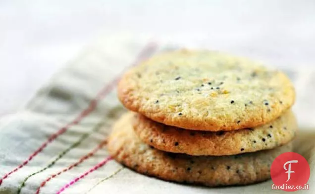Biscotti di semi di papavero arancione