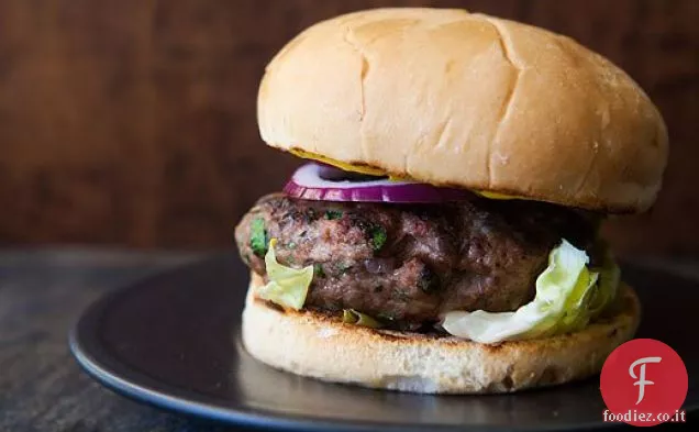 Hamburger di tacchino alle erbe