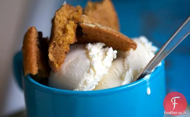 Biscotti al cioccolato alla zucca