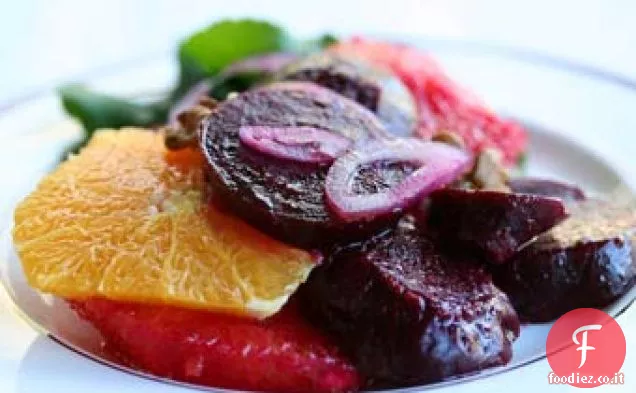 Insalata di arance e barbabietole